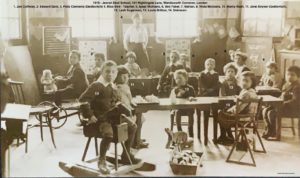 RSJDC classroom Miss Bird's class Sept 1919