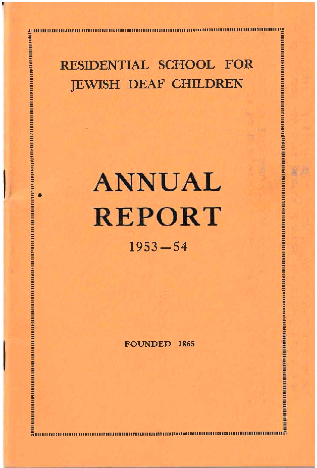 Jewish Childs Day Art Exhibtion 1960 Image